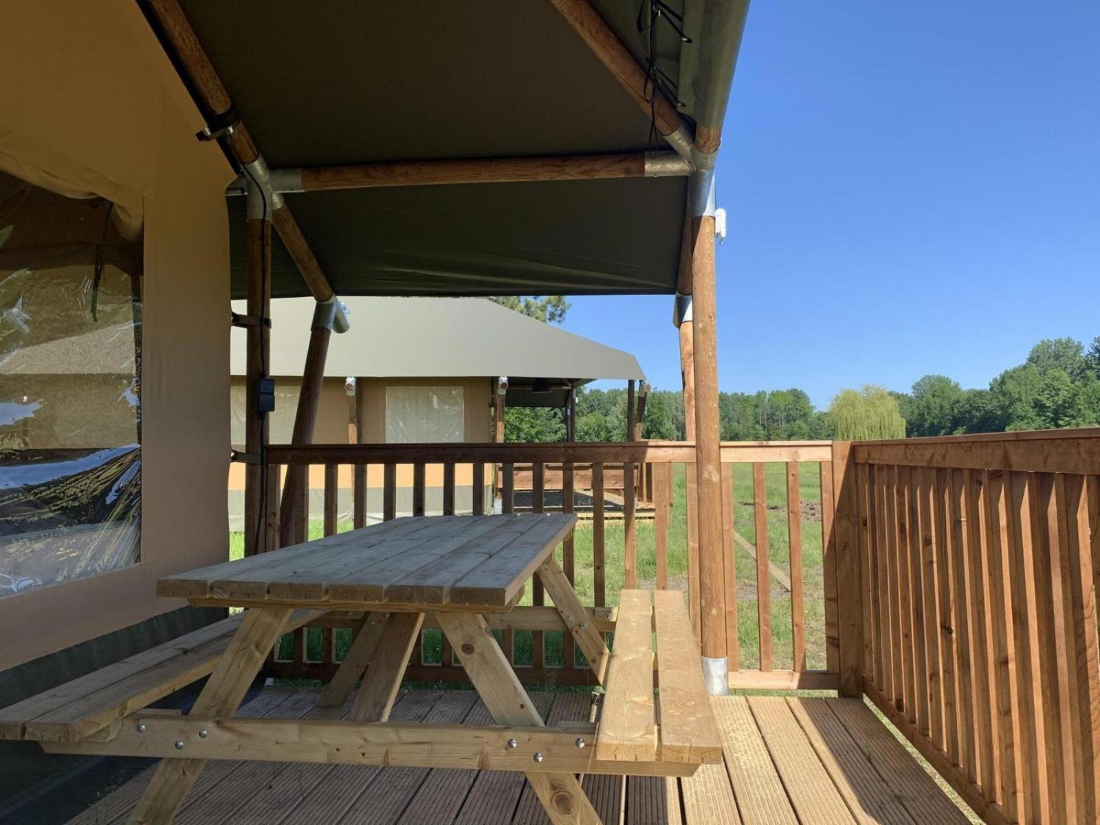 Glamping Lodge With Eco-Wellness Zeewolde Extérieur photo